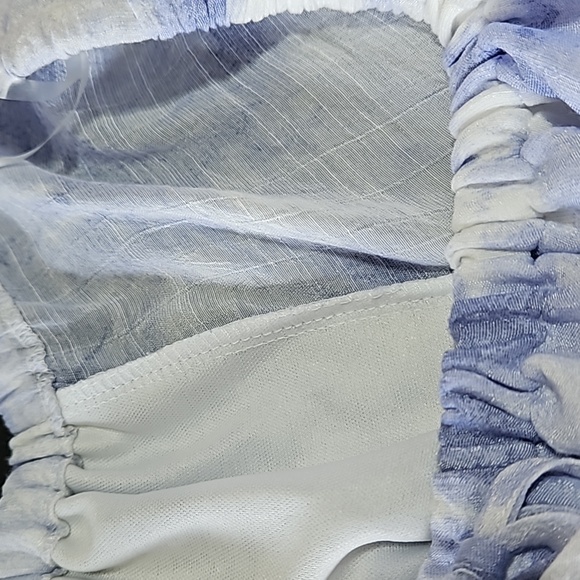 Just Found Purple & White Tie Dye Tiered Dress size 1X - Picture 10 of 10